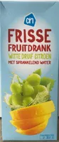 Frisse fruitdrank witte druif en citroen