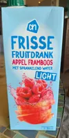 Frisse fruitdrank appel framboos