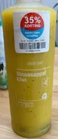 Versgeperst sinaasappel en kiwisap