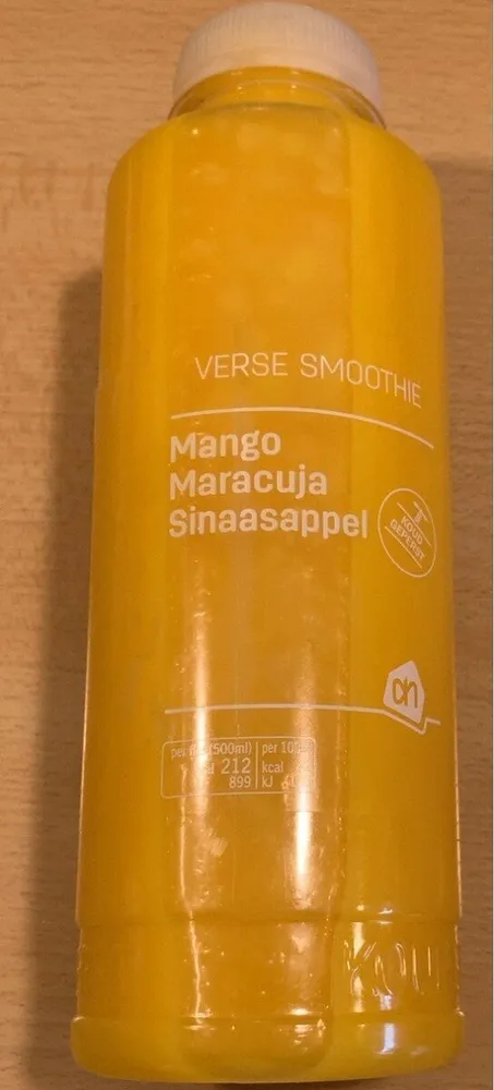 Smoothie Mango Maracuja Sinaas Fles 500 ml Koeling