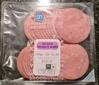 Gekookte gelderse rookworst