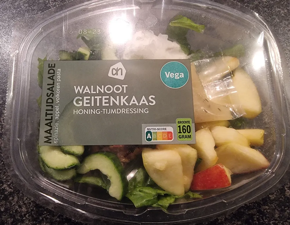 Maaltijdsalade walnoot geitenkaas