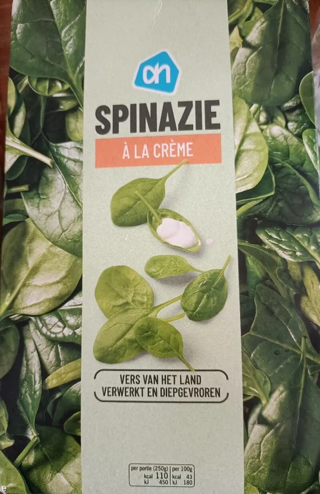 AH Spinazie à la crème