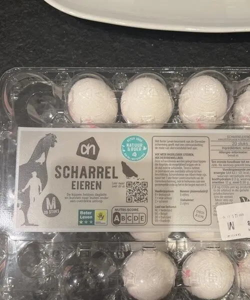 Scharrel eieren
