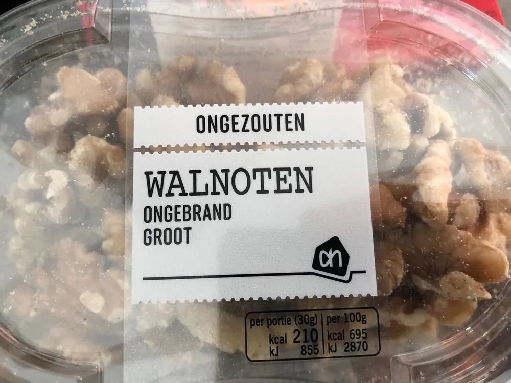 Walnoten ongebrand groot