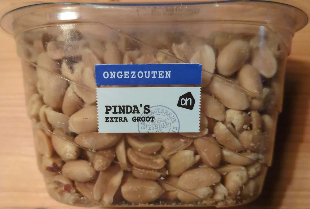 Pinda's ongezouten