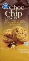 Albert Heijn Choc Chip Cookies Witte, Melk En Pure Chocolade