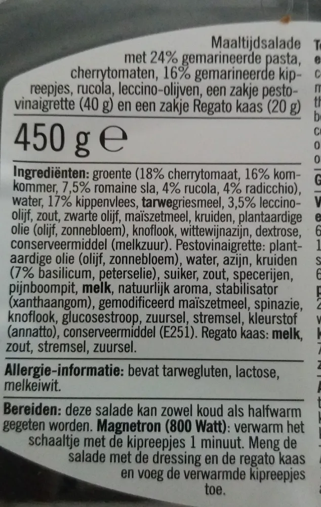 Maaltijdsalade