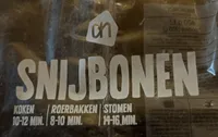 Snijbonen gesneden