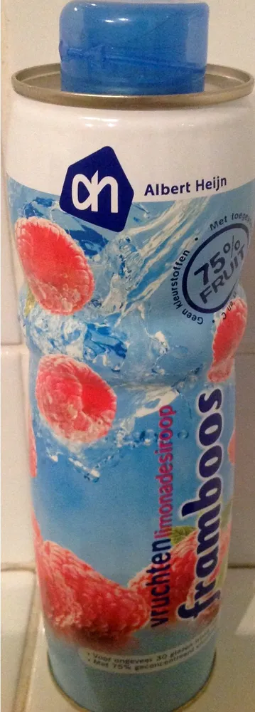Vruch­ten­li­mo­na­desiroop Fram­bo­os