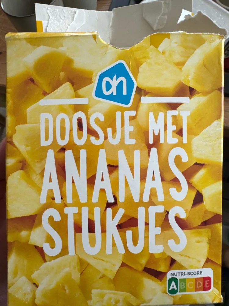 AH Doosje met ananas stukjes