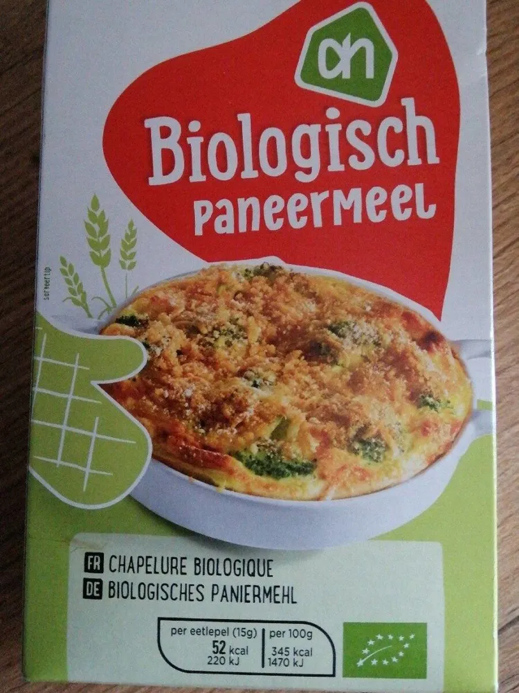 Biologisch paneermeel