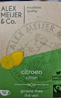 Thé vert au citron