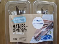 Matjes-Doppelfilets mit Zwiebeln