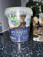 Sweet herring fillets