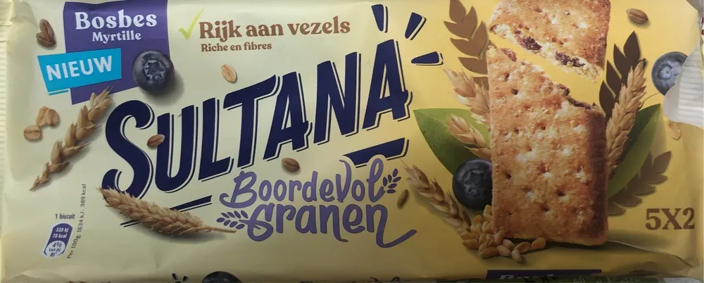 Boordevol granen Bosbes