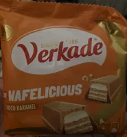 Verkade Chocowafel Karamel 118,5 g