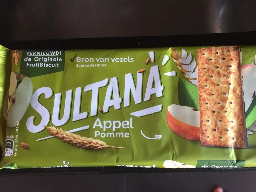 Sultana Fruit Biscuit , Appel