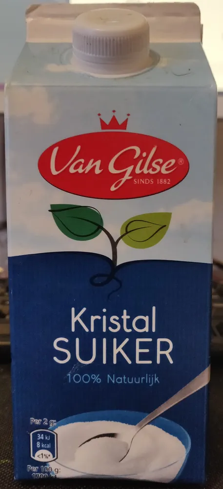 van Gilse Kristal Suiker 100% natuurlijk