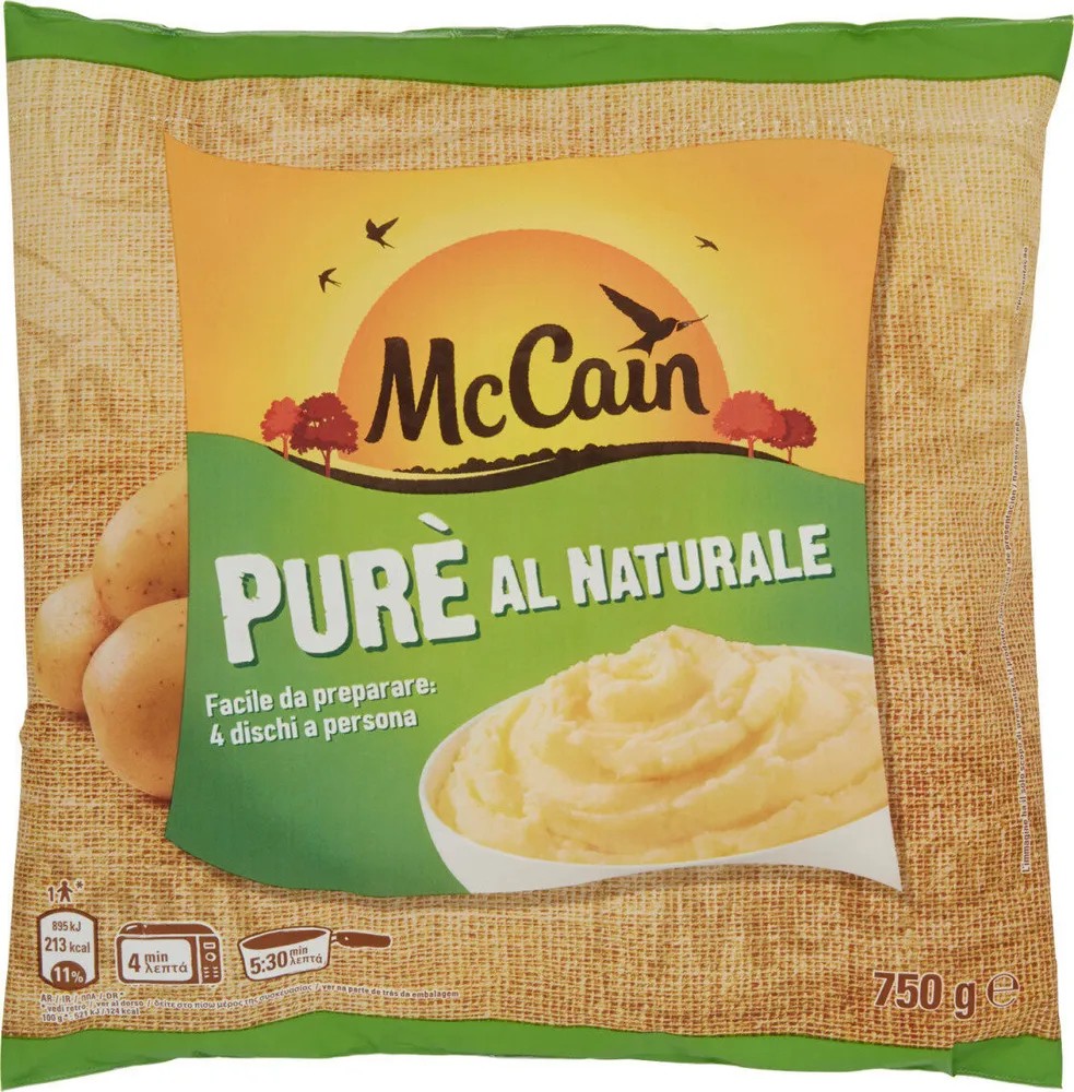 Purè al naturale