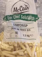 our chef solutions, skin on fries 9/9