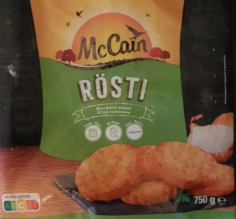 Rösti croustillant & savoureux