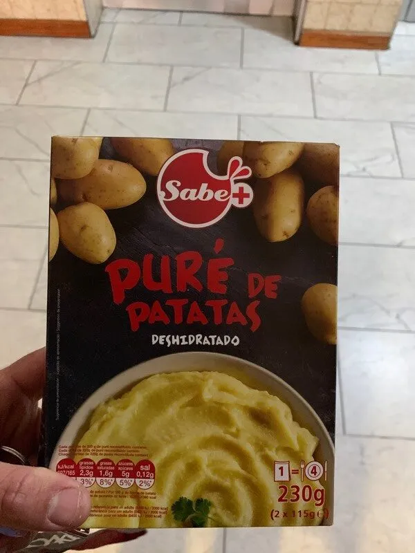 Puré de patatas deshidratado