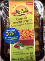 Cubes de pommes de terre Épices douces & Aromates