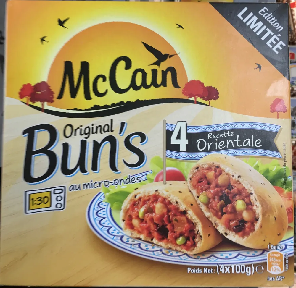 Original Bun's Recette Orientale