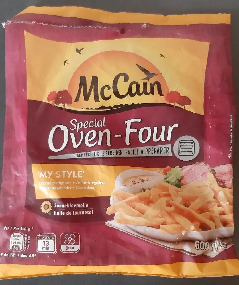 Frites Spécial Four My Style