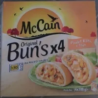 4 Original bun's poulet roti et thym