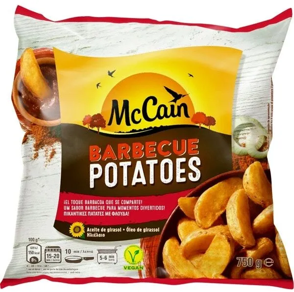 Patatas gajo barbacoa