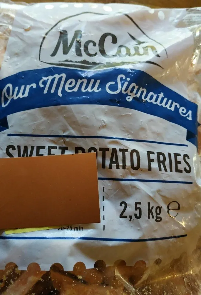 Frites de patates douces