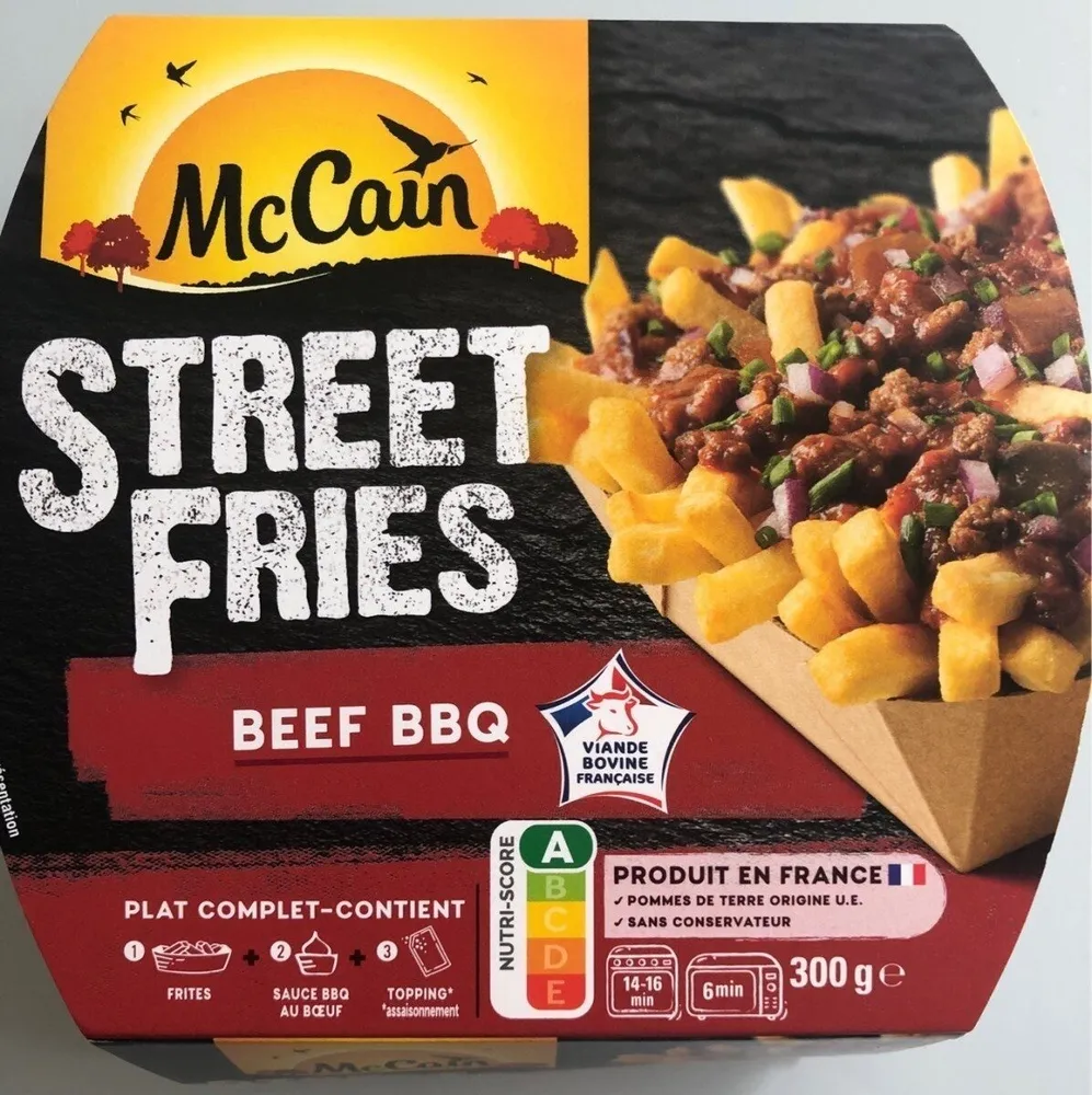 Street fries beef bbq