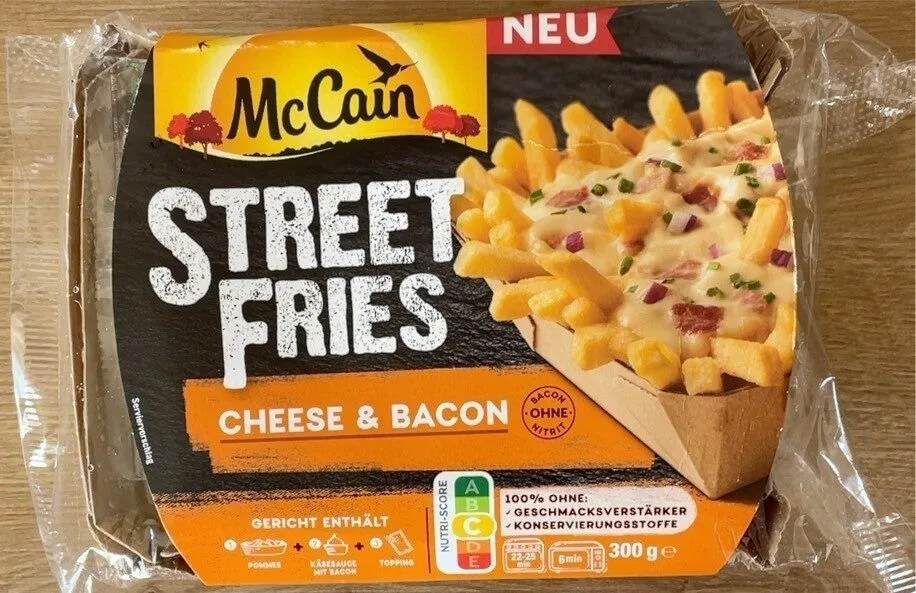 Street Fries Cheese & Bacon