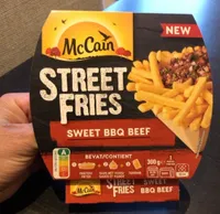 Street fries sweet bbq beef