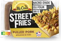 Street fries pulled pork