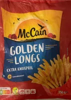 Pommes 'Golden Longs' (mit Knuspermantel)