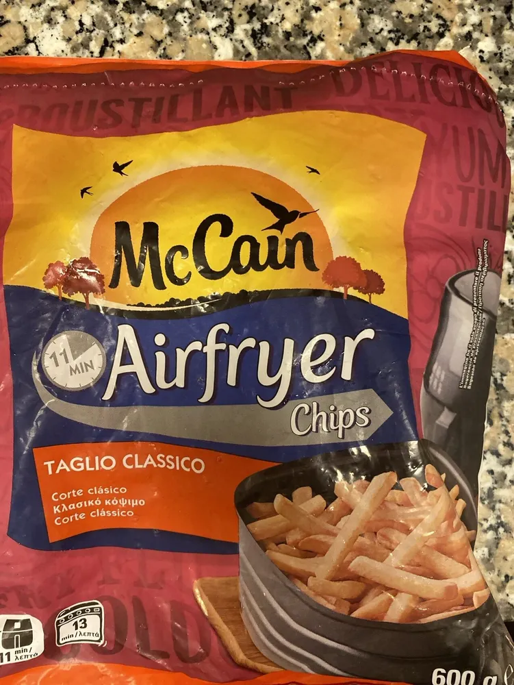 Air fryer Chips