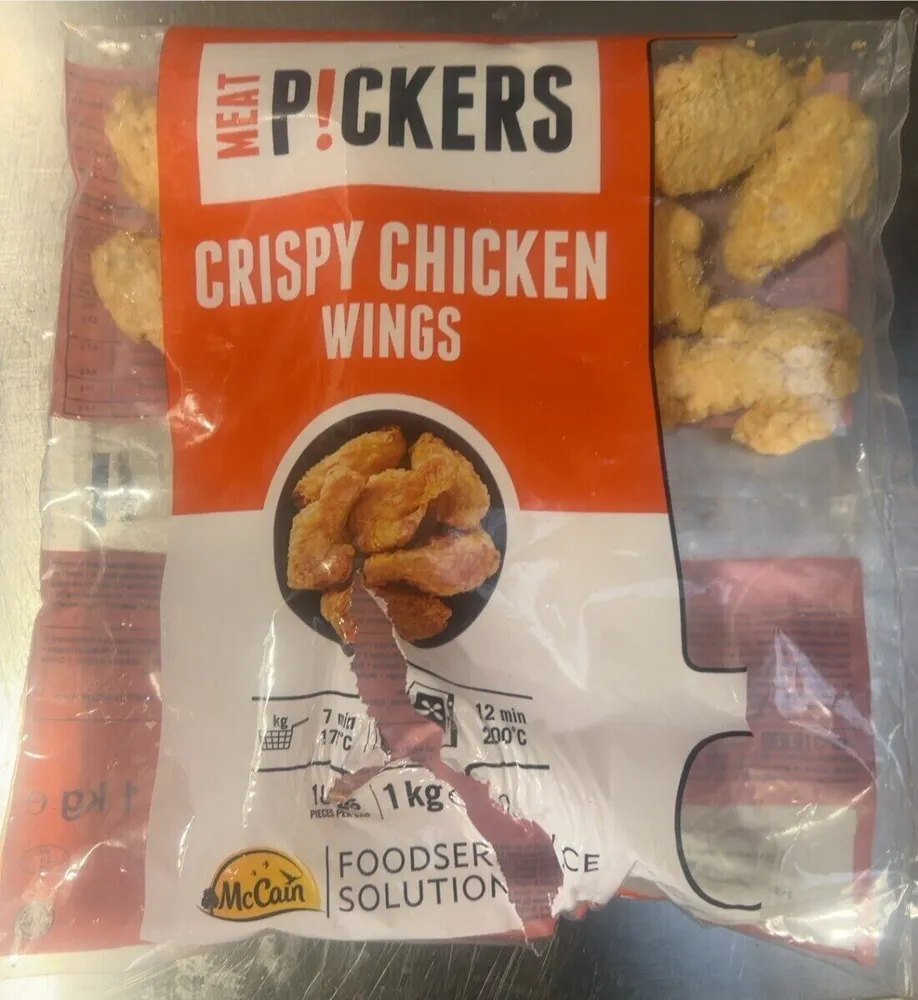 Crispy chicken wings