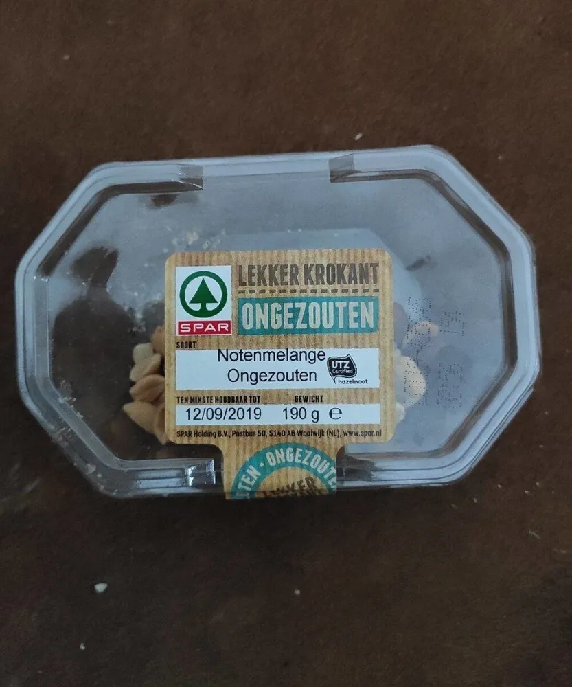 Notenmelange ongezouten