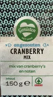 Ongezouten Cranberry Mix