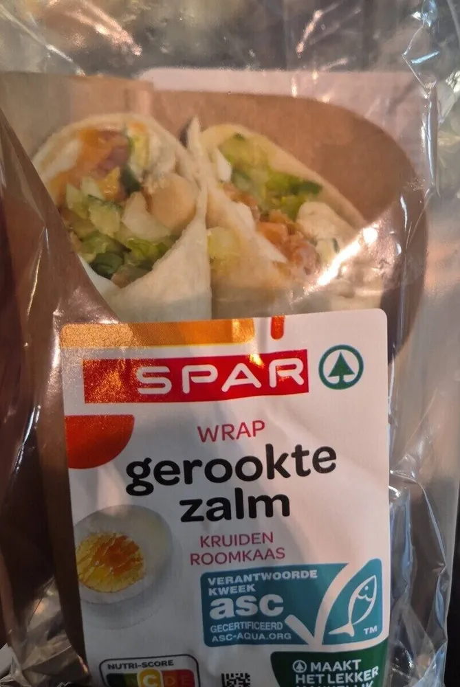 Gerookte Zalm Wrap