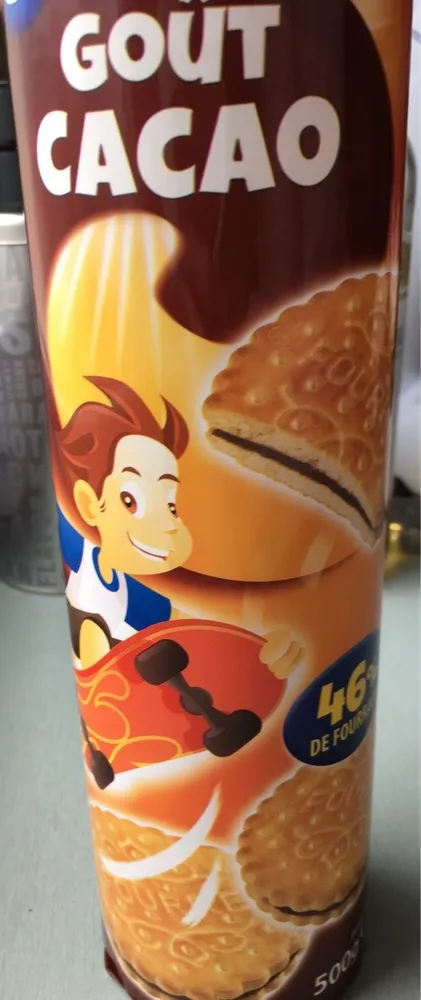 Brinck biscuit fourré chocolat