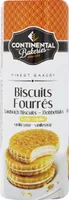 Biscuits fourrés vanille