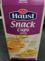 Snack cups naturel