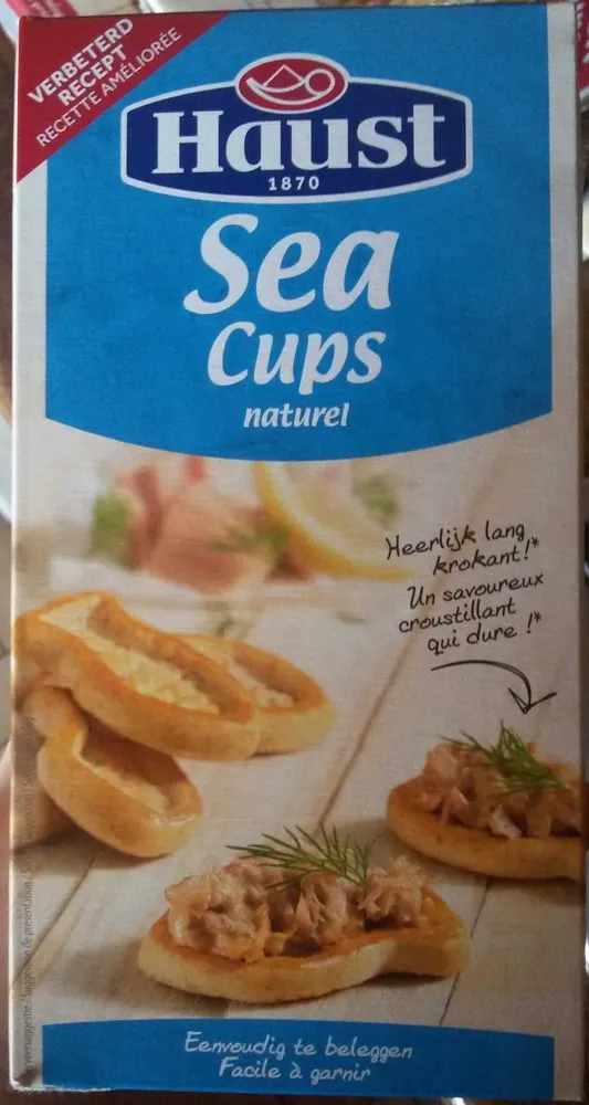 Sea cups naturel (nouvelle recette)