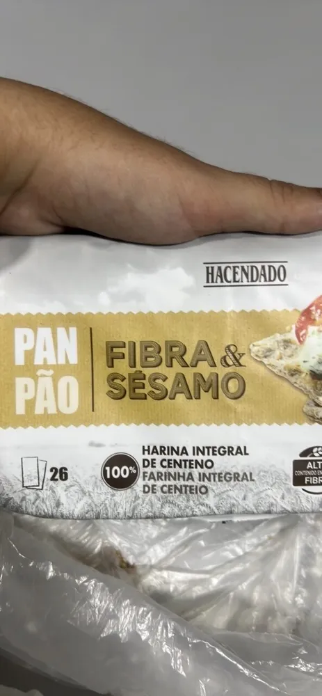 Pan Fibra & Sésamo