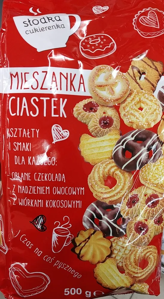 Mieszkanka ciastek kruchych