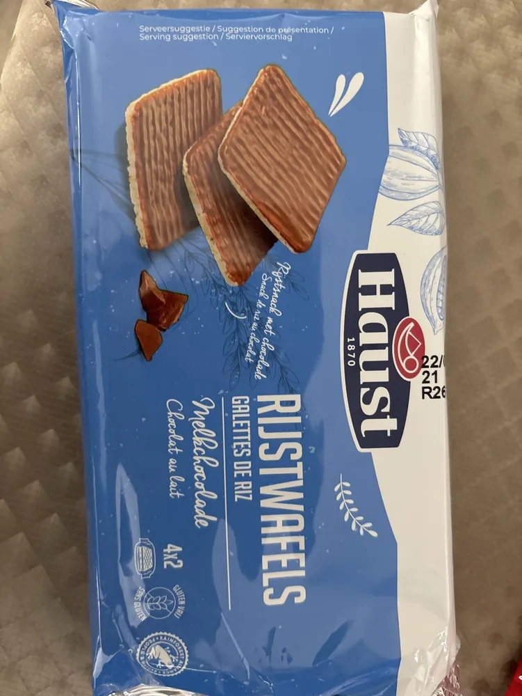 Rijstwafelq Melkchocolade